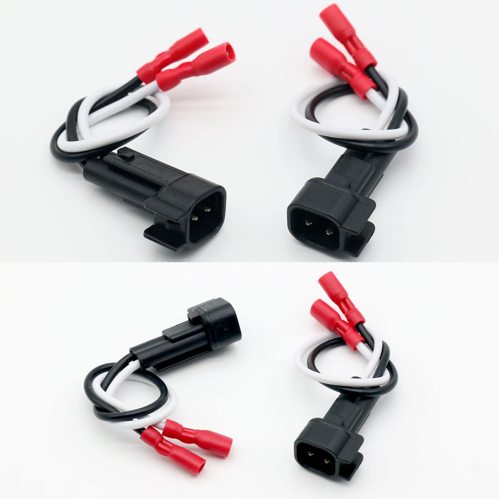 72 5600 Speaker Adapter Harness Is Suitable For Ford, Chevrolet, Gmc, Mazda Lincoln, Car Front And Rear Door Audio Harnesses (4 Pieces)